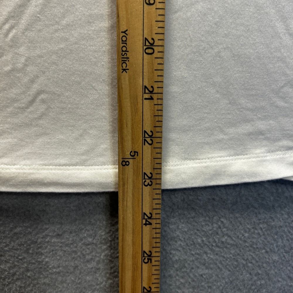 Cuddl Duds V Neck Long Sleeve Womens Medium White Softwear Lounge Sleepwear Top - Picture 4 of 6